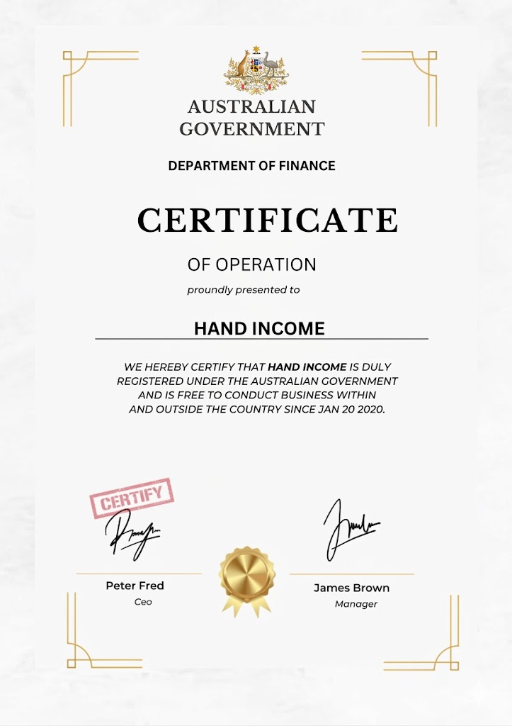 Company Certificate